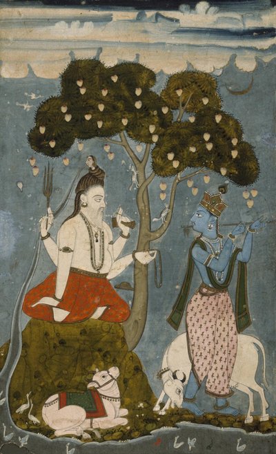 Shiva y Krishna de Unbekannt Unbekannt